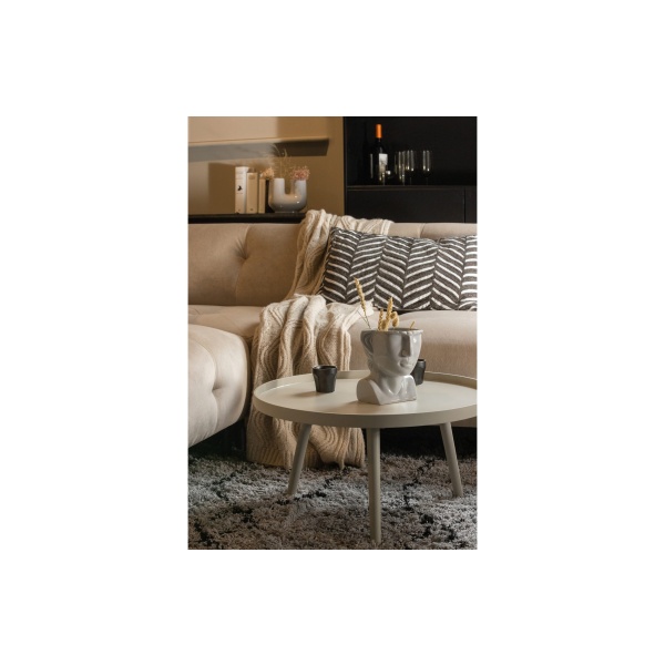 Mesa Bijzettafel L Hout Antique Beige 34 X Ø60