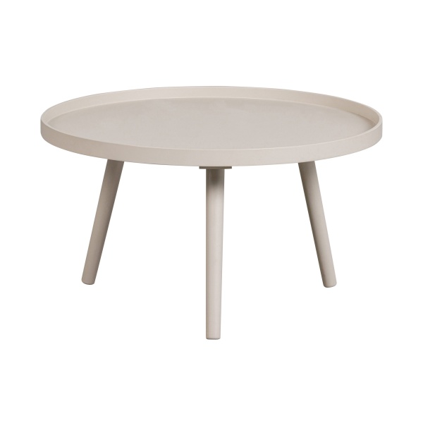 Mesa Bijzettafel L Hout Antique Beige 34 X Ø60