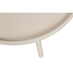 Mesa Bijzettafel L Hout Antique Beige 34 X Ø60
