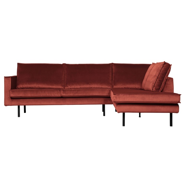Rodeo Hoekbank Rechts Velvet Chestnut