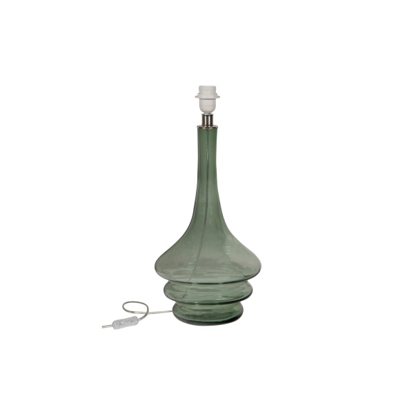 Straw Tafellamp Voet Glas Olive