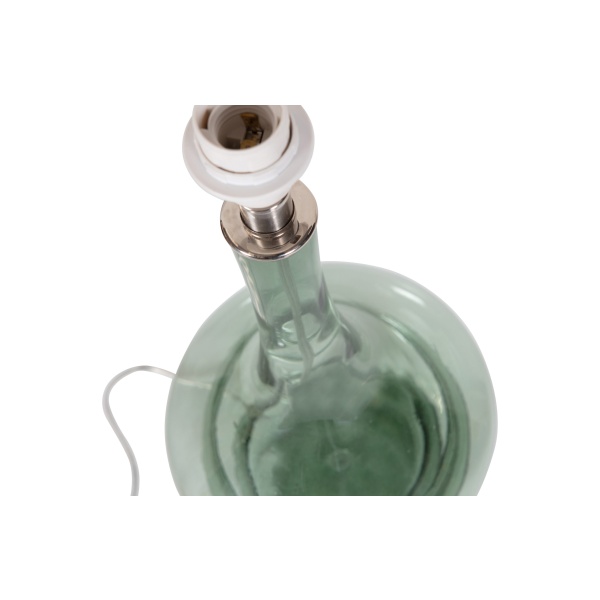 Straw Tafellamp Voet Glas Olive