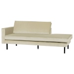 Rodeo Daybed Left Velvet Pistache