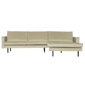 Rodeo Chaise Longue Rechts Velvet Pistache