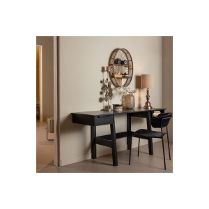 Ohm Voet Tafellamp Antique Brass
