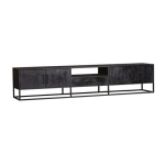 Tv meubel Denver Black 240 cm Mangohout