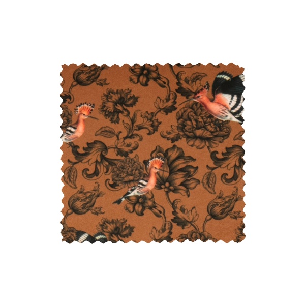 Sara Fauteuil Fluweel Fenix Print