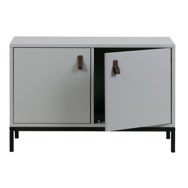 Vt Lower Case Two Doors Grenen Betongrijs [fsc]