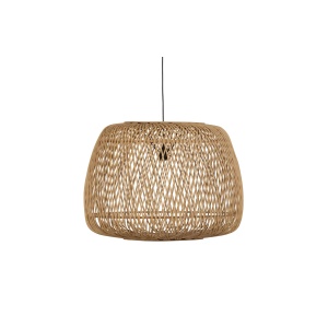 Moza Hanglamp Bamboe Naturel 70x70cm