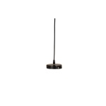Moza Hanglamp Bamboe Zwart 70x70cm