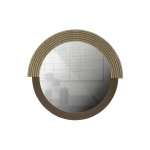 Hailey Spiegel Rond 57cm Naturel