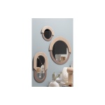Hailey Spiegel Rond 57cm Naturel