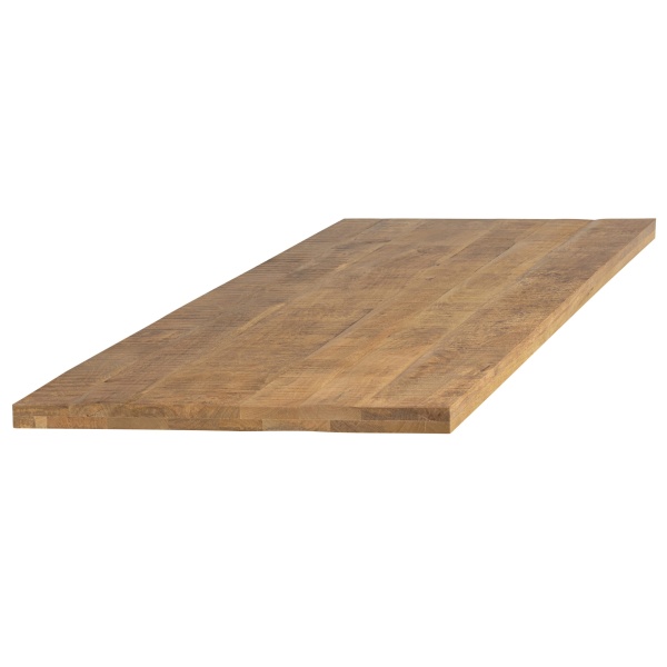 Tablo Tafelblad Mango Grof Bezaagd Naturel Melange 200x90