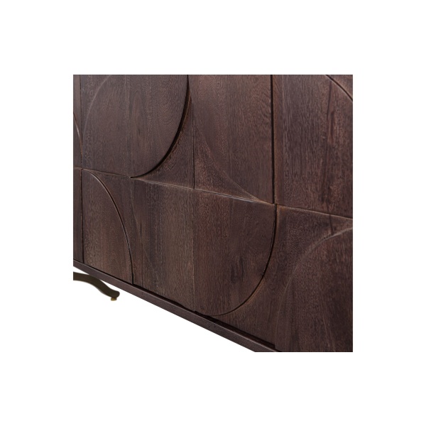 Draw Dressoir Mango Hout Walnoot