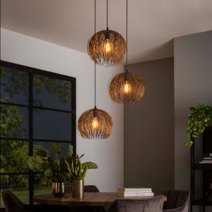 Hanglamp 3L Beach Getrapt
