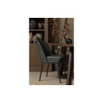 Vogue Eetkamerstoel Fluweel Dark Green