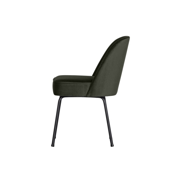 Vogue Eetkamerstoel Fluweel Dark Green
