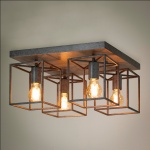 Plafondlamp 4L Cubic