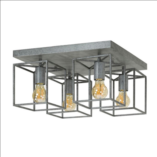 Plafondlamp 4L Cubic