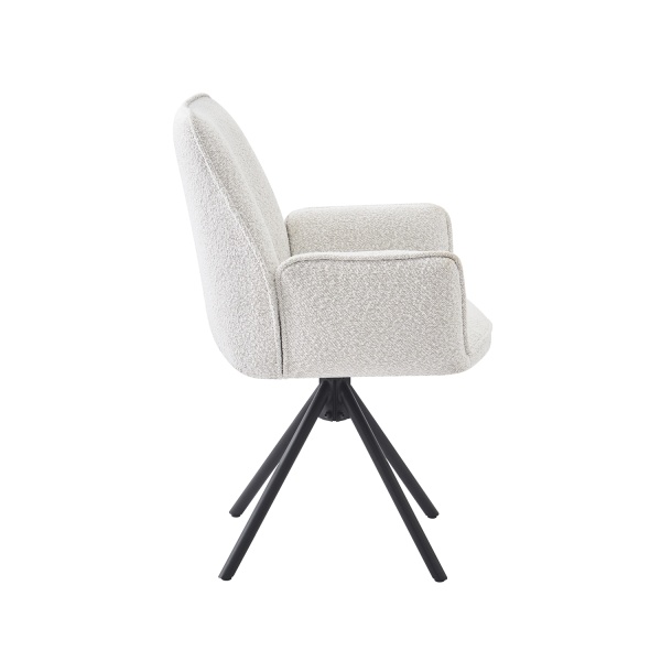 Armstoel Corine Bouclé Beige