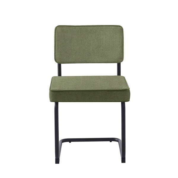 Eetkamerstoel Bauhaus Rib Groen