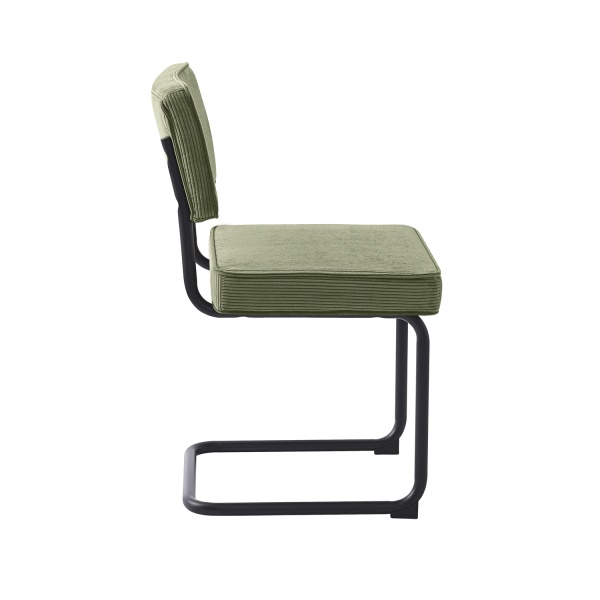 Eetkamerstoel Bauhaus Rib Groen