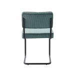Eetkamerstoel Bauhaus Rib Blauw