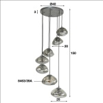 Hanglamp 7L Round Cloud