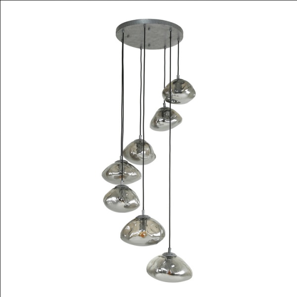 Hanglamp 7L Round Cloud