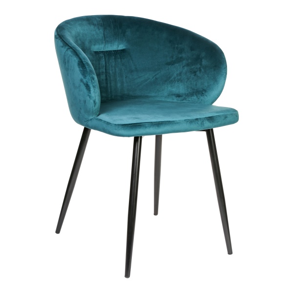 Eetkamerstoel Move Velvet Teal