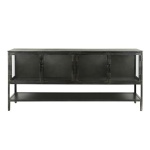 Dressoir Ruff metal open vak / Gun metal