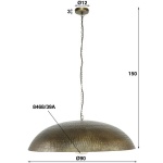 Hanglamp 90 / Brons antiek