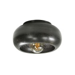 Plafondlamp sky 34 / Zwart nikkel