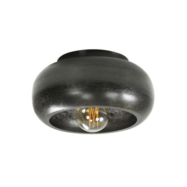 Plafondlamp sky 34 / Zwart nikkel