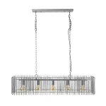 Hanglamp trax 120cm / Oud zilver