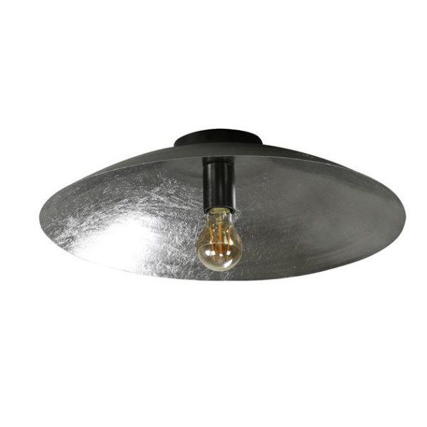 Plafondlamp shield 50 / Zwart nikkel