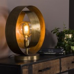 Tafellamp rotar / Oud goud