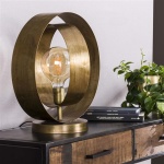 Tafellamp rotar / Oud goud