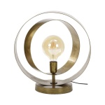 Tafellamp rotar / Oud goud