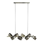 Hanglamp 8L rotar / Oud zilver