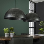 Hanglamp 2x 60 Dome / Charcoal