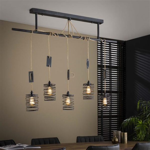 Hanglamp 5L elevate / Grijs