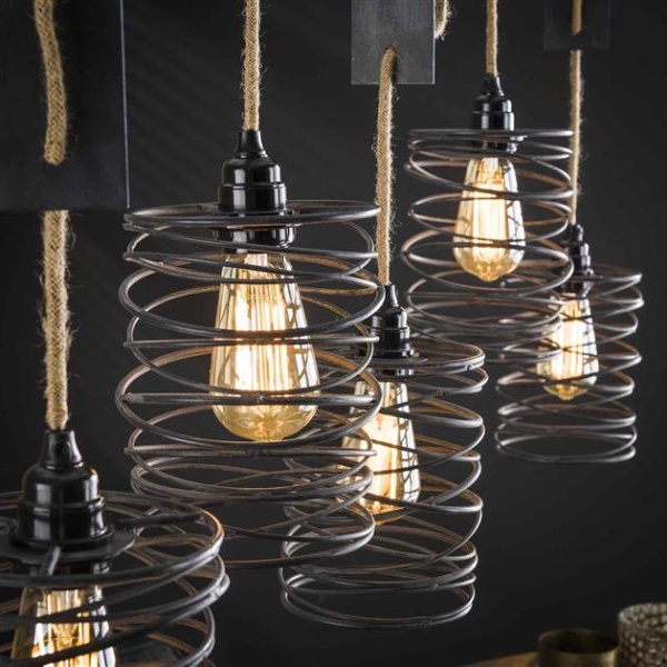 Hanglamp 5L elevate / Grijs