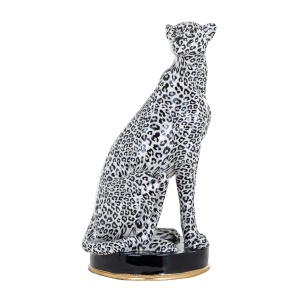 Deco object Cheetah (Black/white)