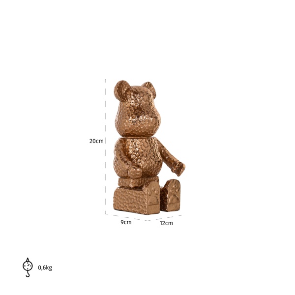 Deco object Beer (Gold)