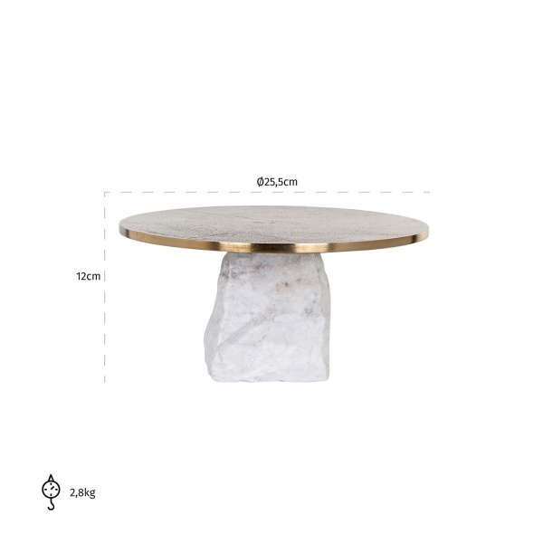 Taartplateau Celile (Gold)