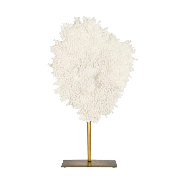 Faux koraal Jesse op standaard klein (White)