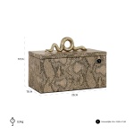 Juwelen box Ruby snake