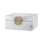 Juwelen box Bayou met marmer uitstraling (ZZZ-White)