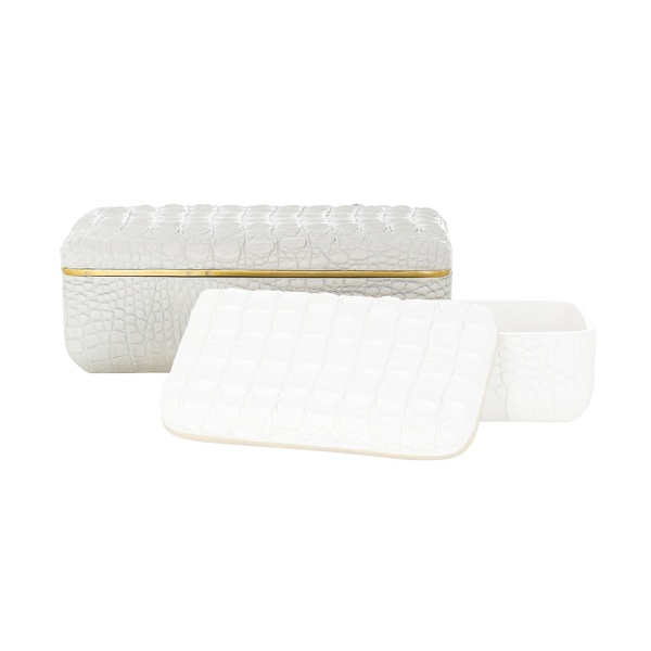 Opberg box Cobe wit groot (White)